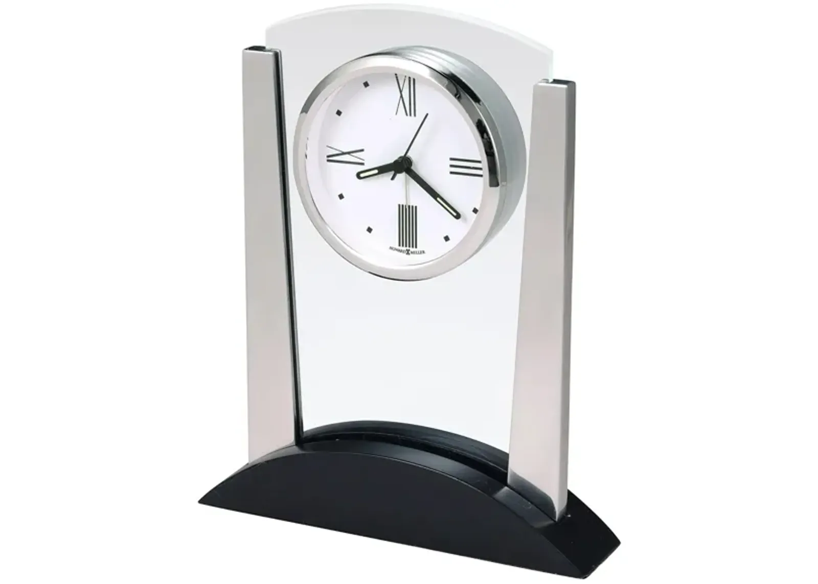 Denham Tabletop Clock in Silver by Howard Miller