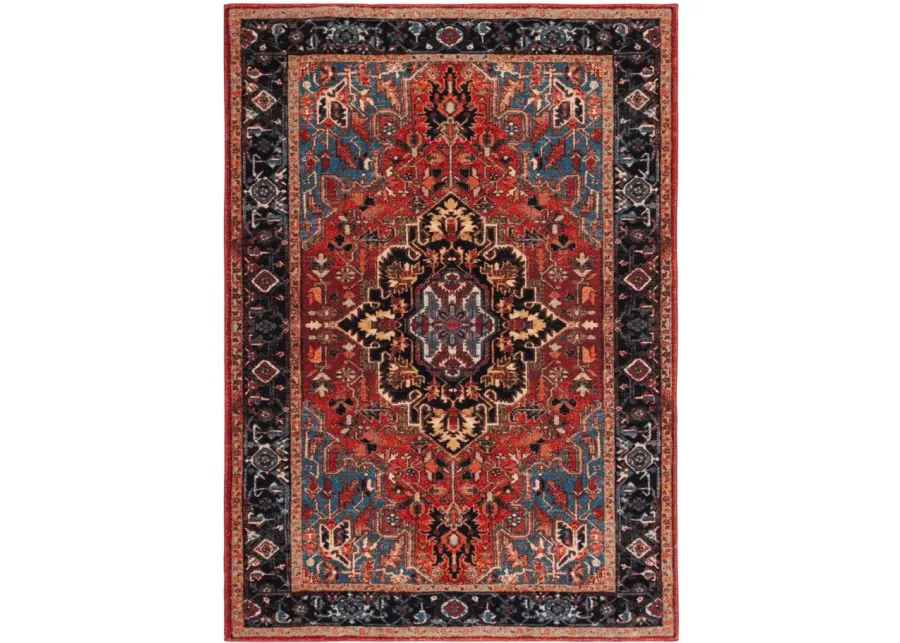 Rasmin Area Rug in Red/Blue by Safavieh