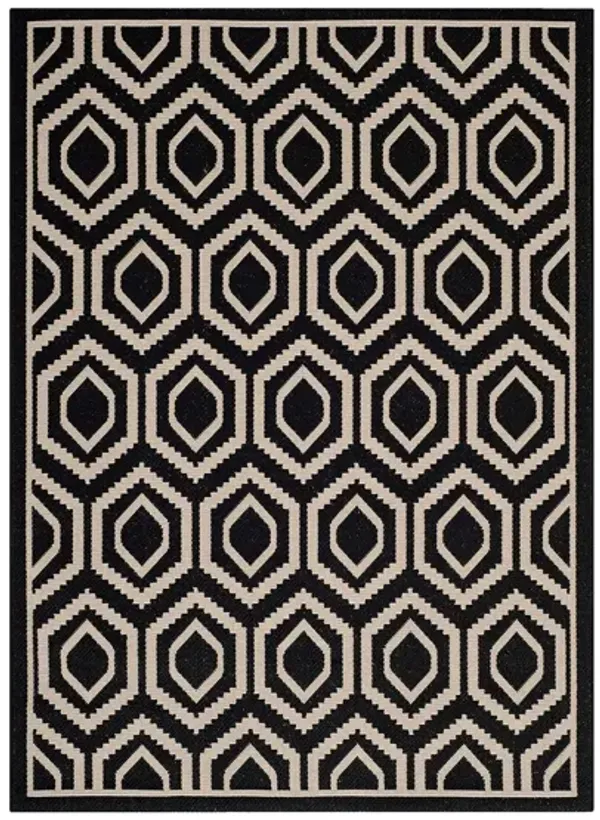 Courtyard Diamonds Indoor/Outdoor Area Rug