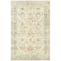 Rosette Accent Rug in Beige/Multi by Loloi Rugs