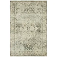 Rosette Accent Rug in Sage/Beige by Loloi Rugs