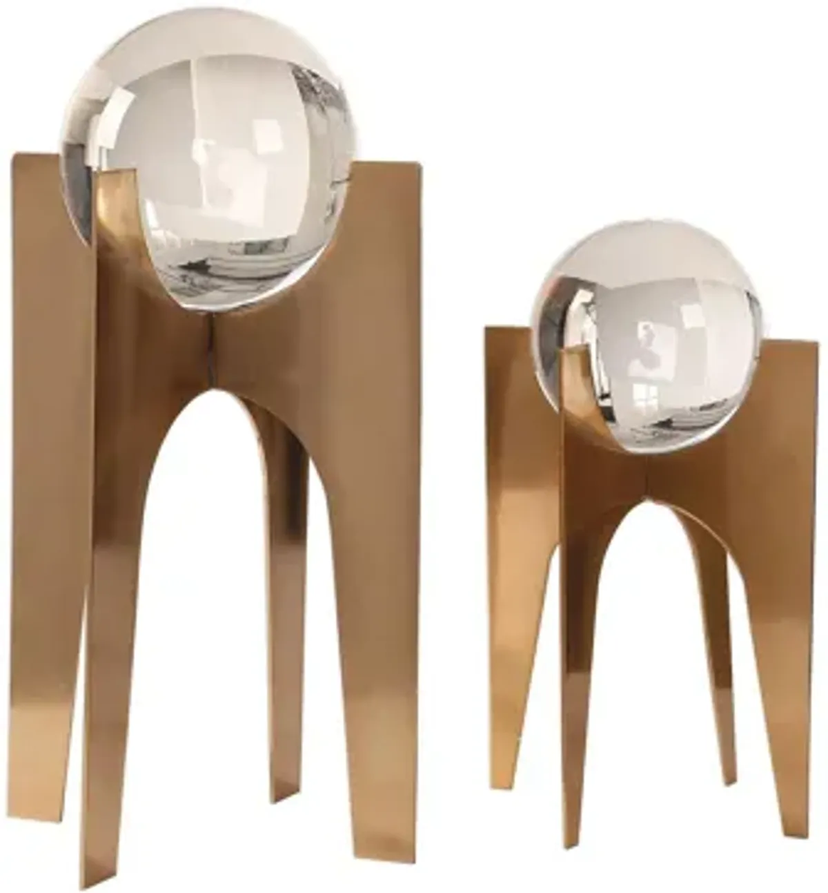 Ellianna Crystal Spheres: Set of 2