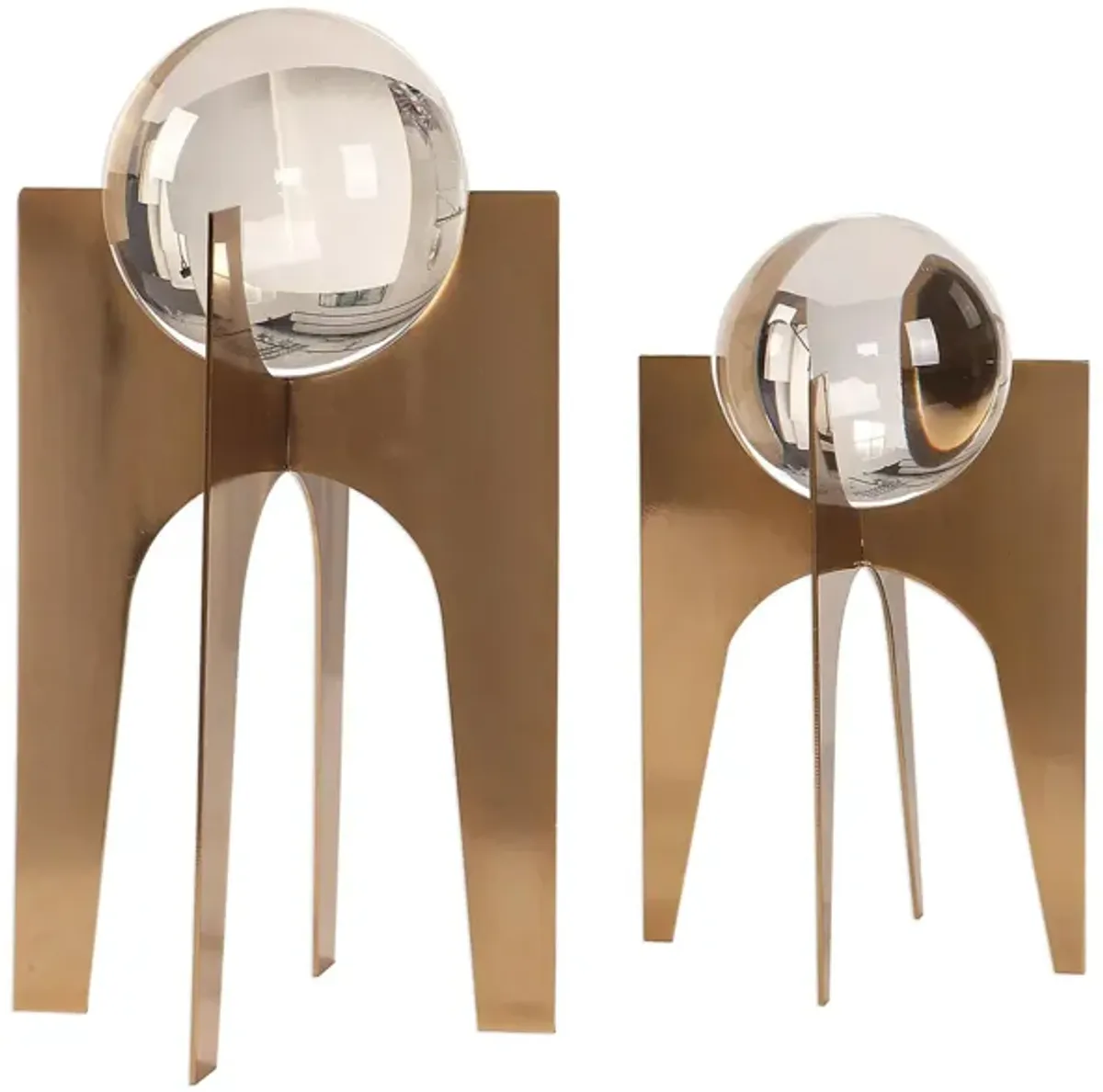 Ellianna Crystal Spheres: Set of 2