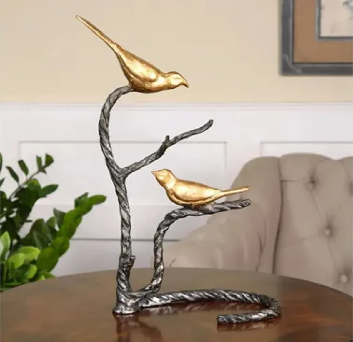 Birds On A Limb Sculpture