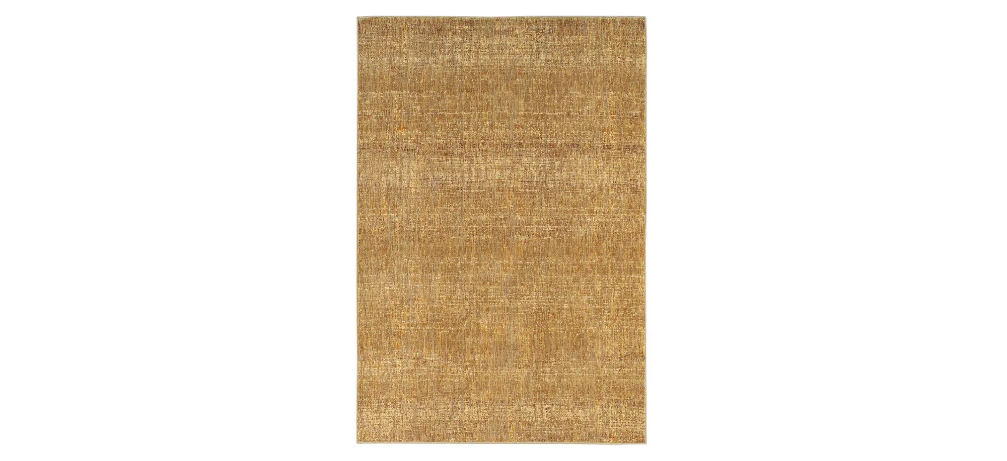 Reed Area Rug in Gold/Yellow by Bellanest