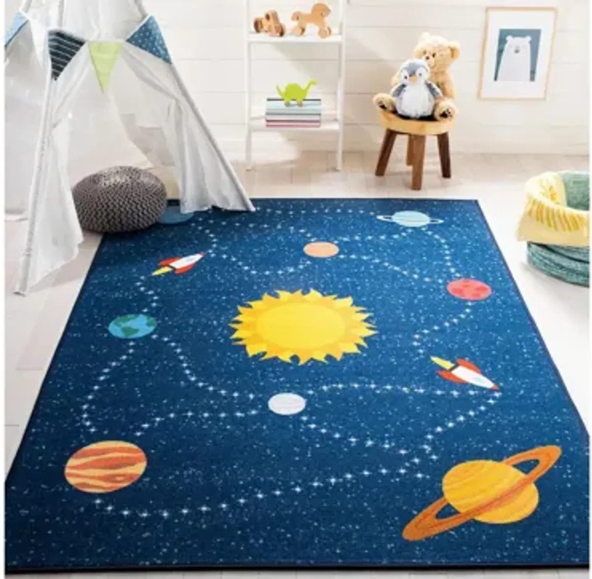 Chenango Kids' Playhouse Rug