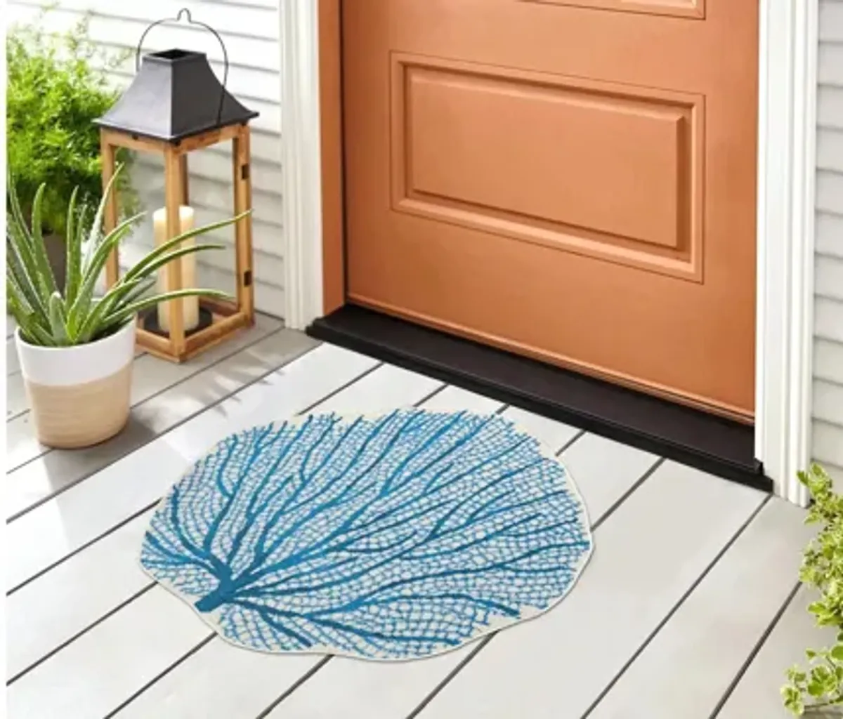 Esencia Coral Fan Mat
