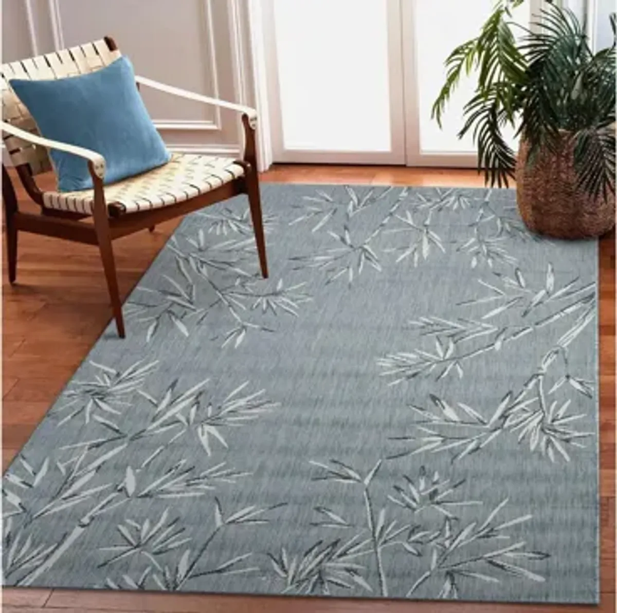 Carmel Bamboo Border Rug