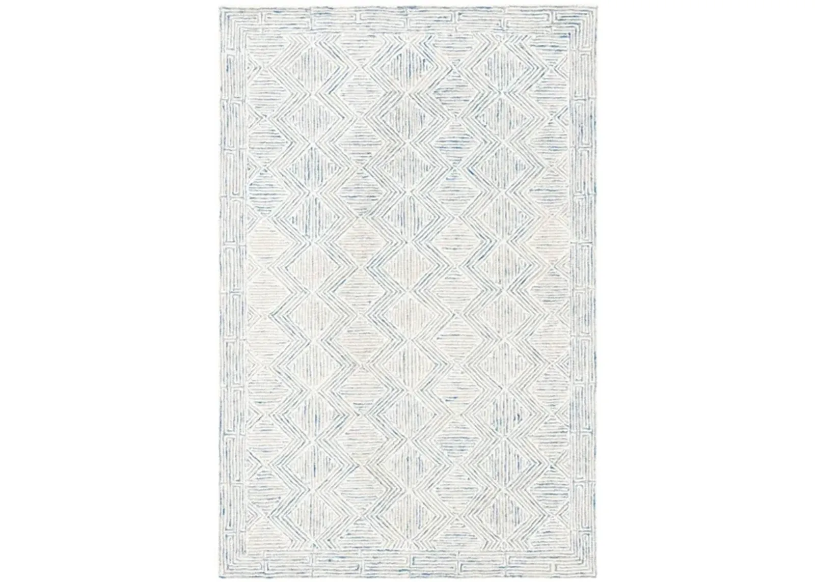 Springfield Area Rug in Blue & Ivory by Safavieh