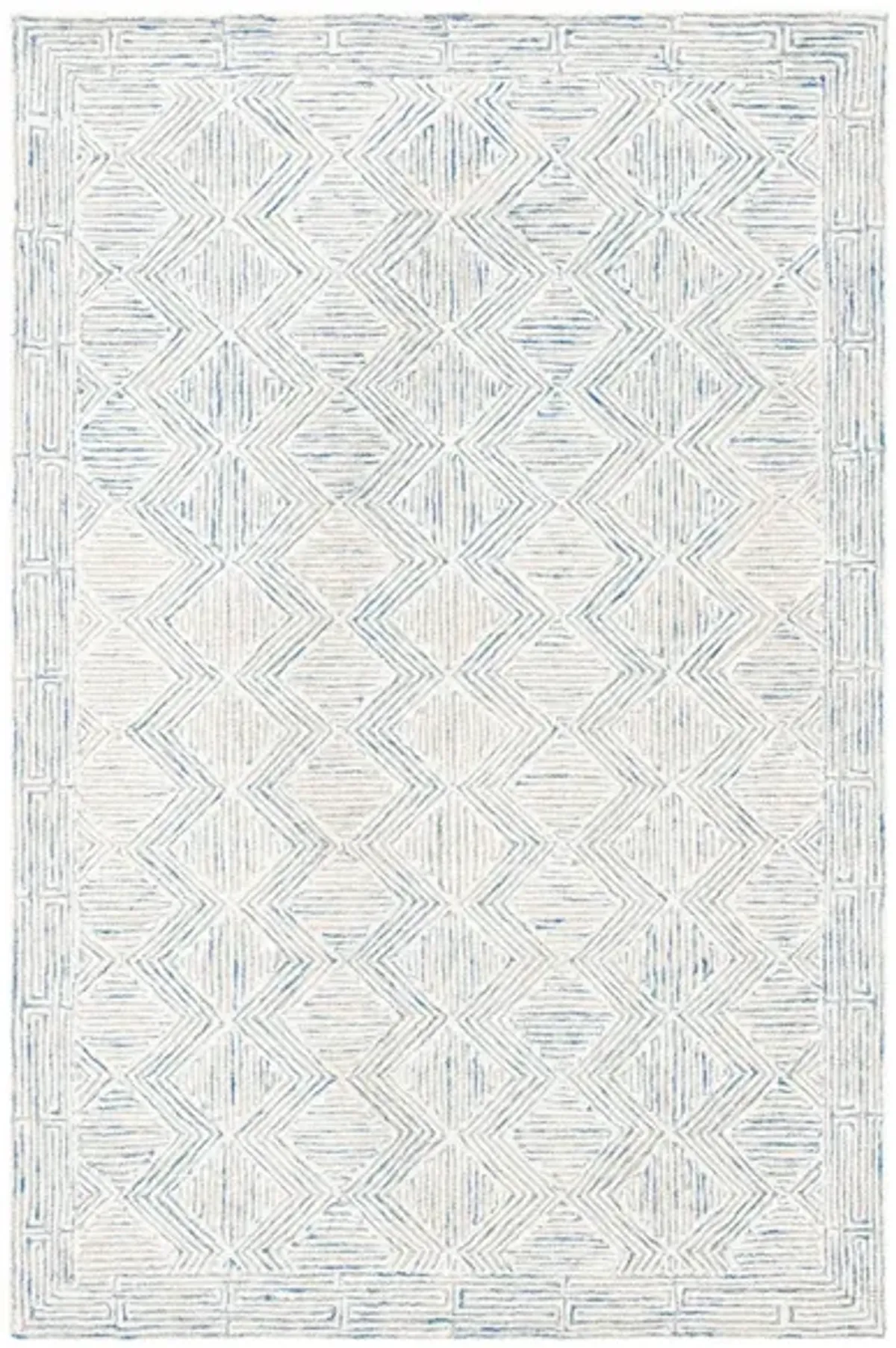 Springfield Area Rug in Blue & Ivory by Safavieh