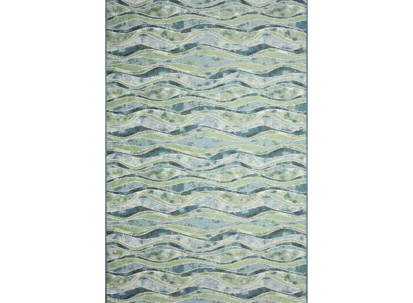 Marina Wave Indoor/Outdoor Area Rug
