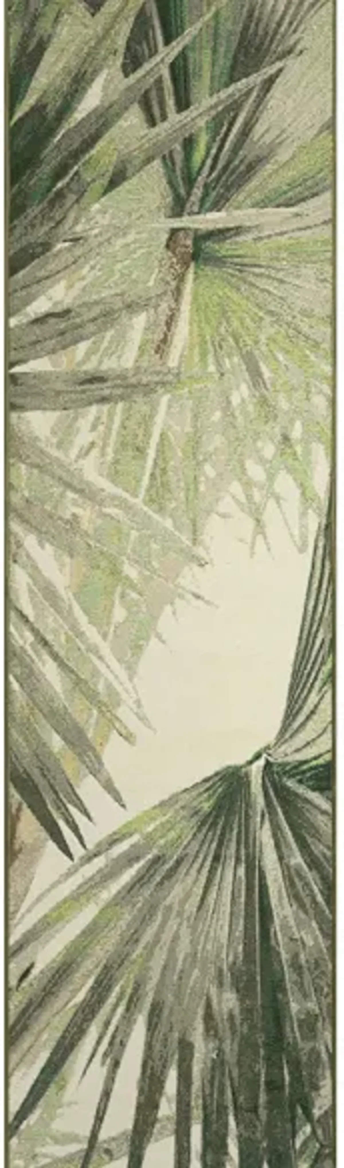 Marina Palm Fan Indoor/Outdoor Rug