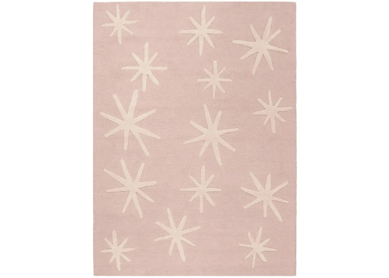 Peyton Kid's Area Rug in Pink & Ivory by Safavieh