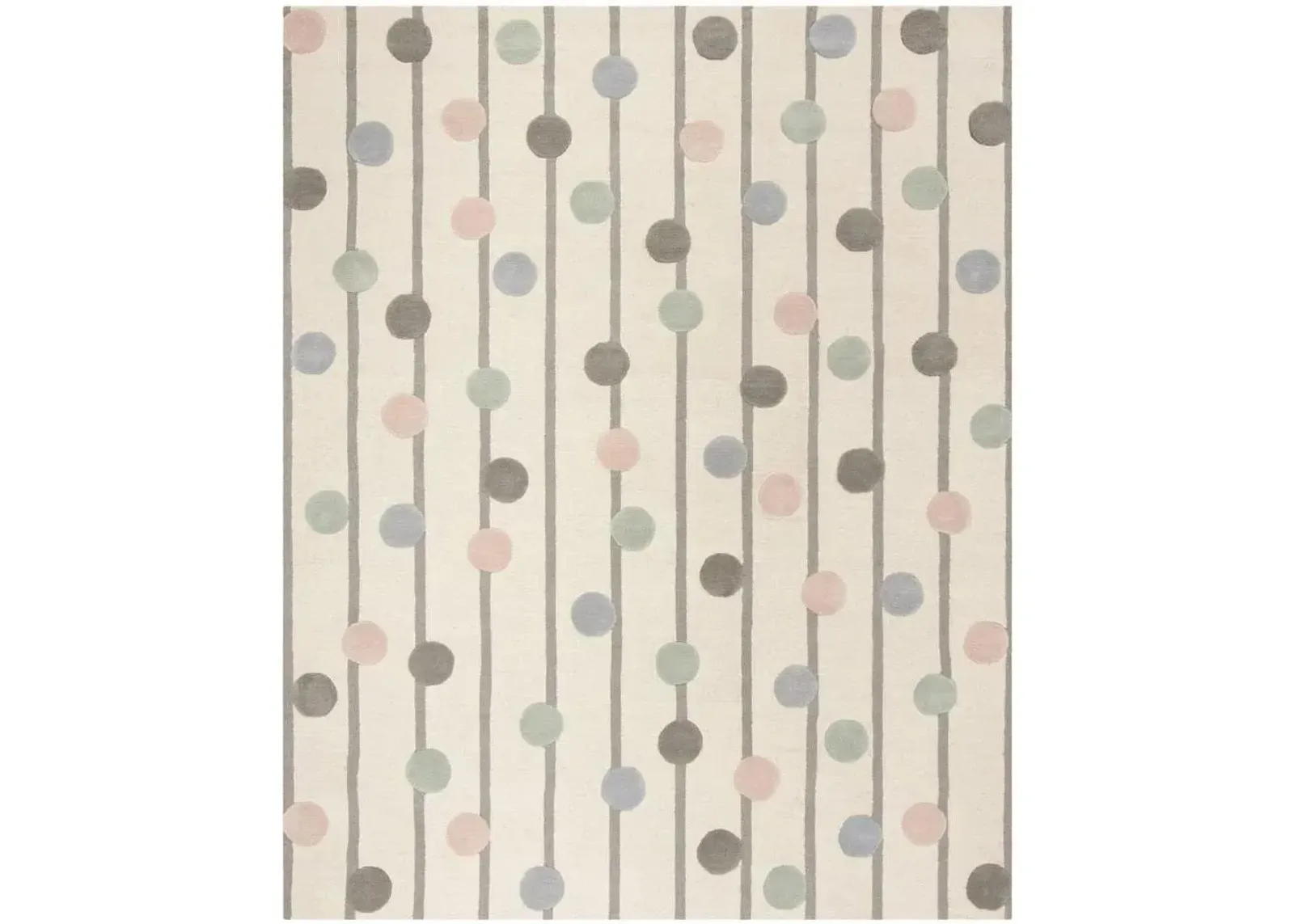 Rory Kid's Area Rug in Ivory & Multi by Safavieh