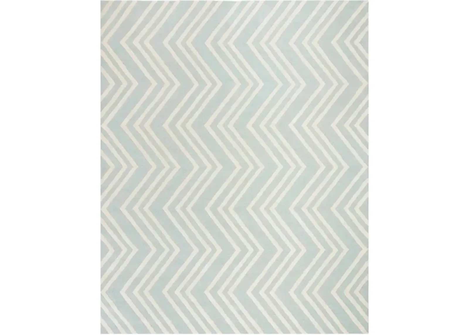 Santana Kid's Area Rug in Mint & Ivory by Safavieh