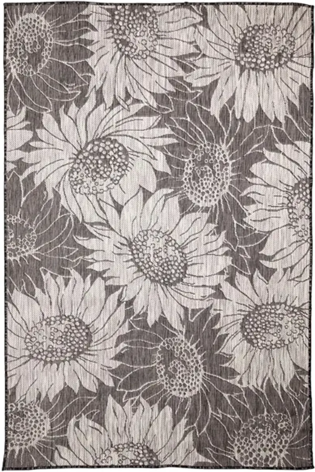 Carmel Sunflower Field Rug in Black by Trans-Ocean Import Co Inc