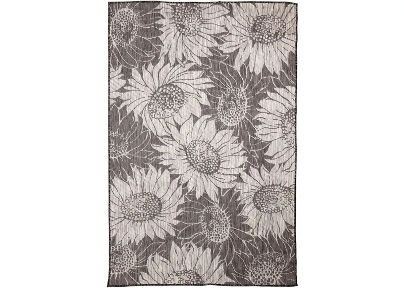 Carmel Sunflower Field Rug in Black by Trans-Ocean Import Co Inc