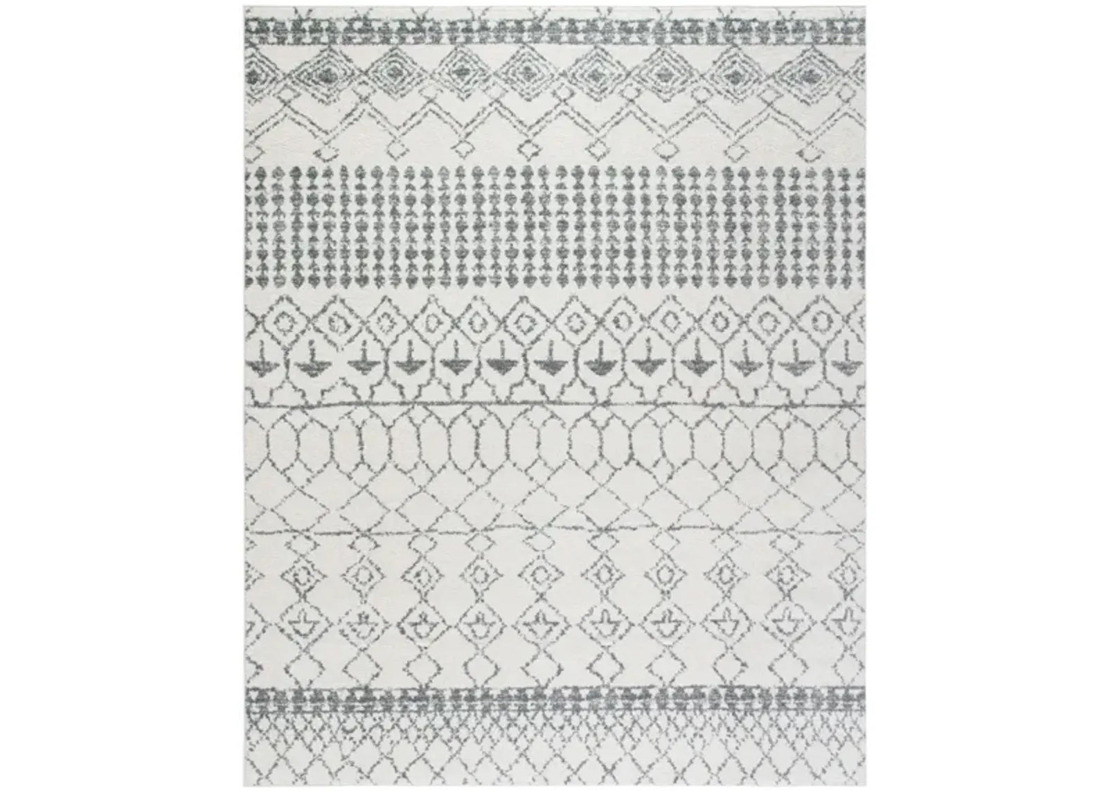 Tulum Area Rug in Ivory/Gray by Safavieh