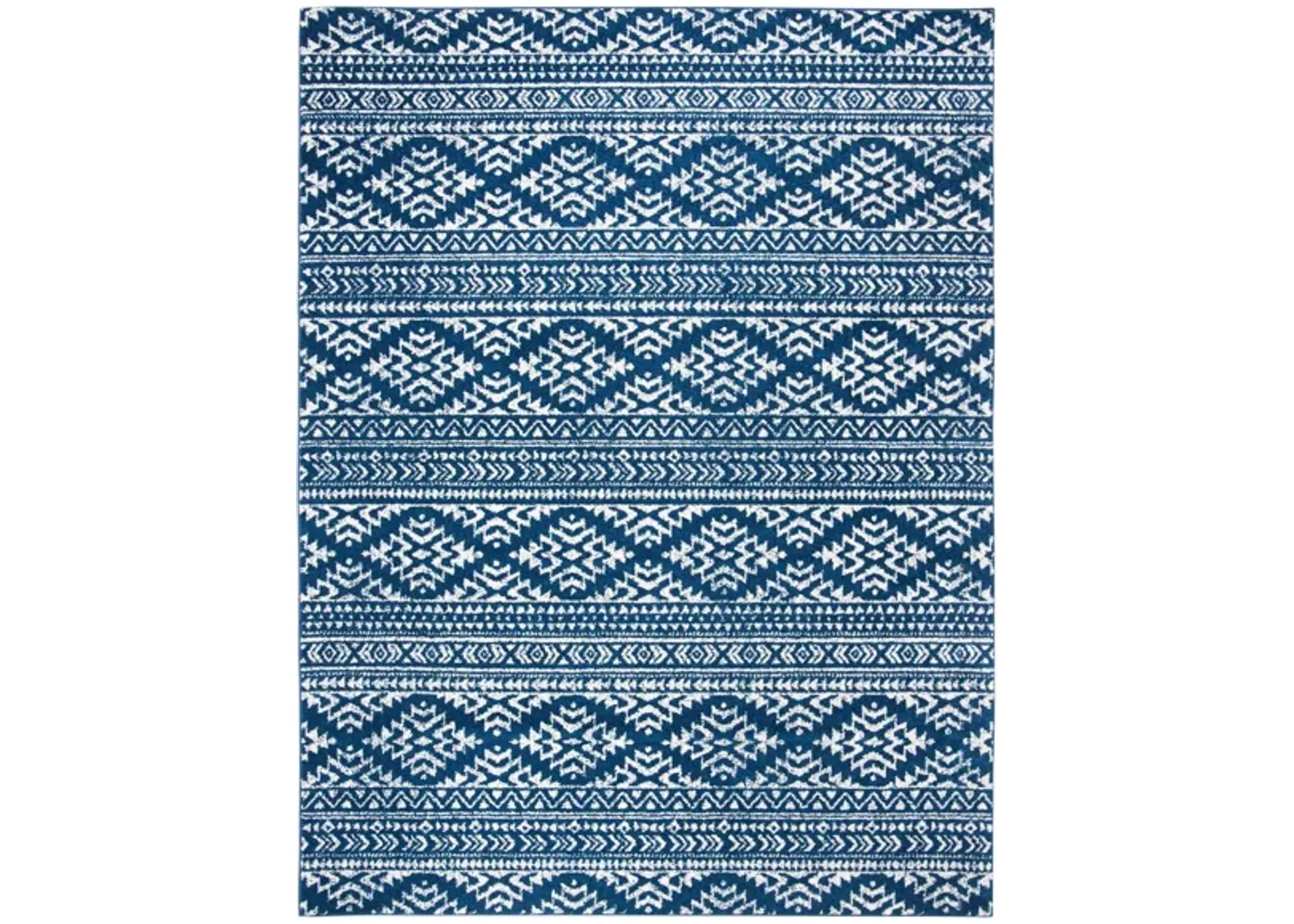 Tulum Area Rug in Navy/Ivory by Safavieh