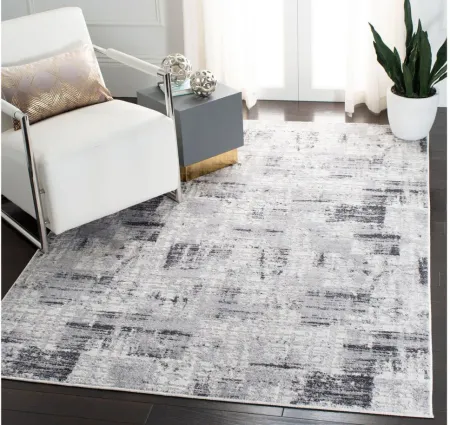Amelia Area Rug in Gray / Charcoal by Safavieh