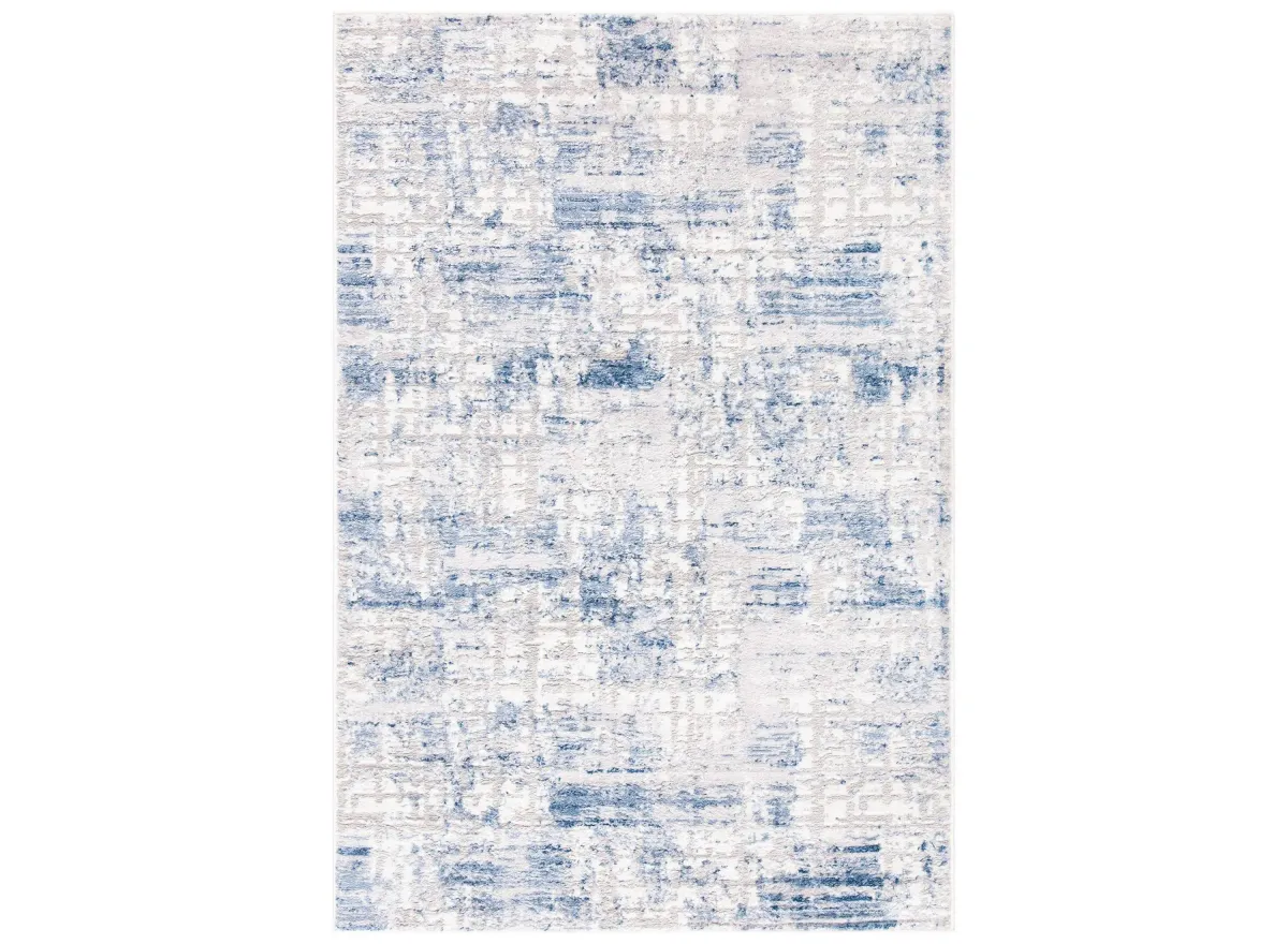 Amelia Area Rug in Blue / Gray by Safavieh