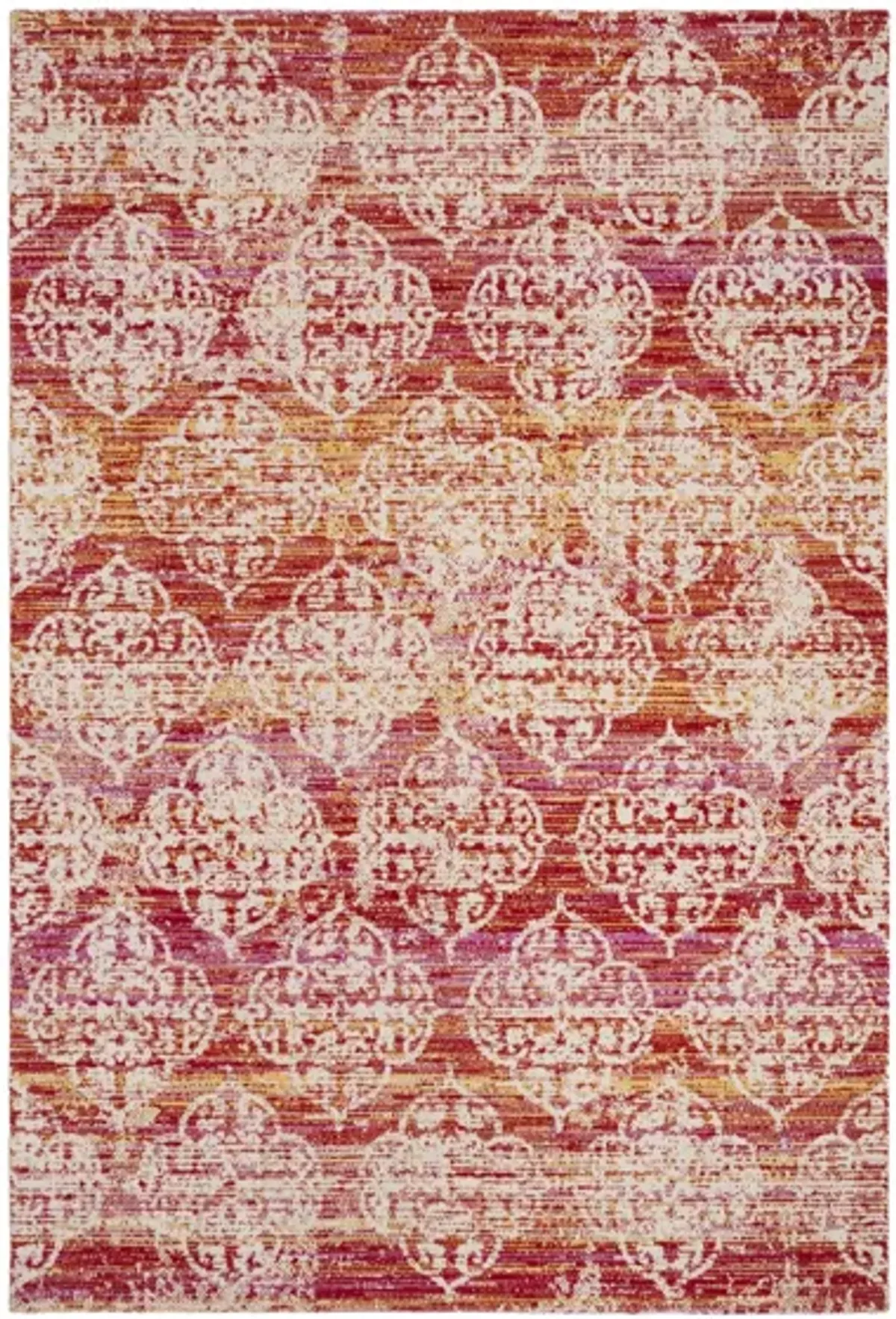 Montage I Area Rug in Pink & Multi by Safavieh