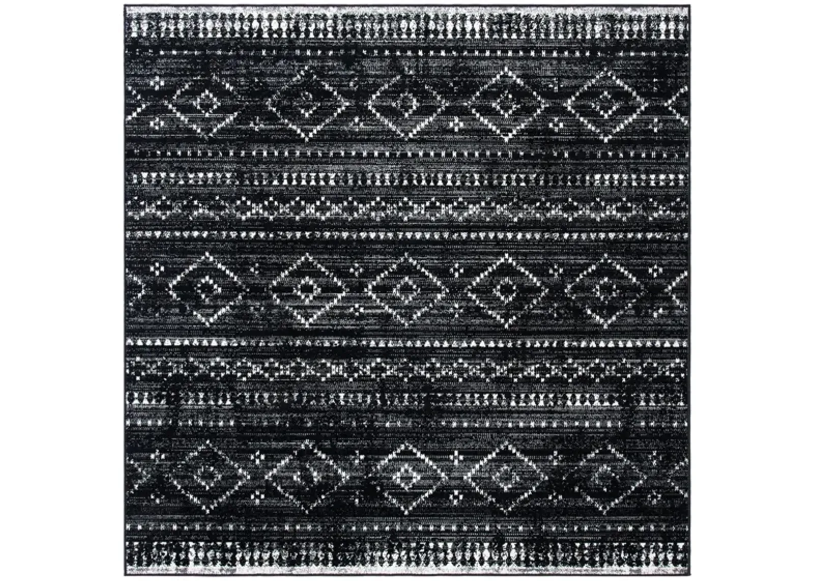 Montage III Area Rug in Gray & Black by Safavieh