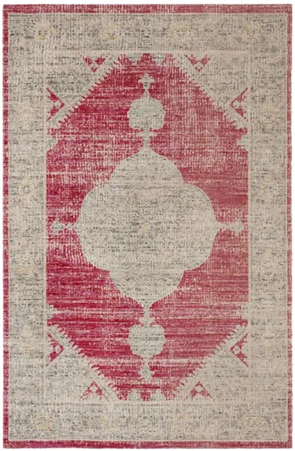 Montage IV Area Rug in Rose & Gray by Safavieh