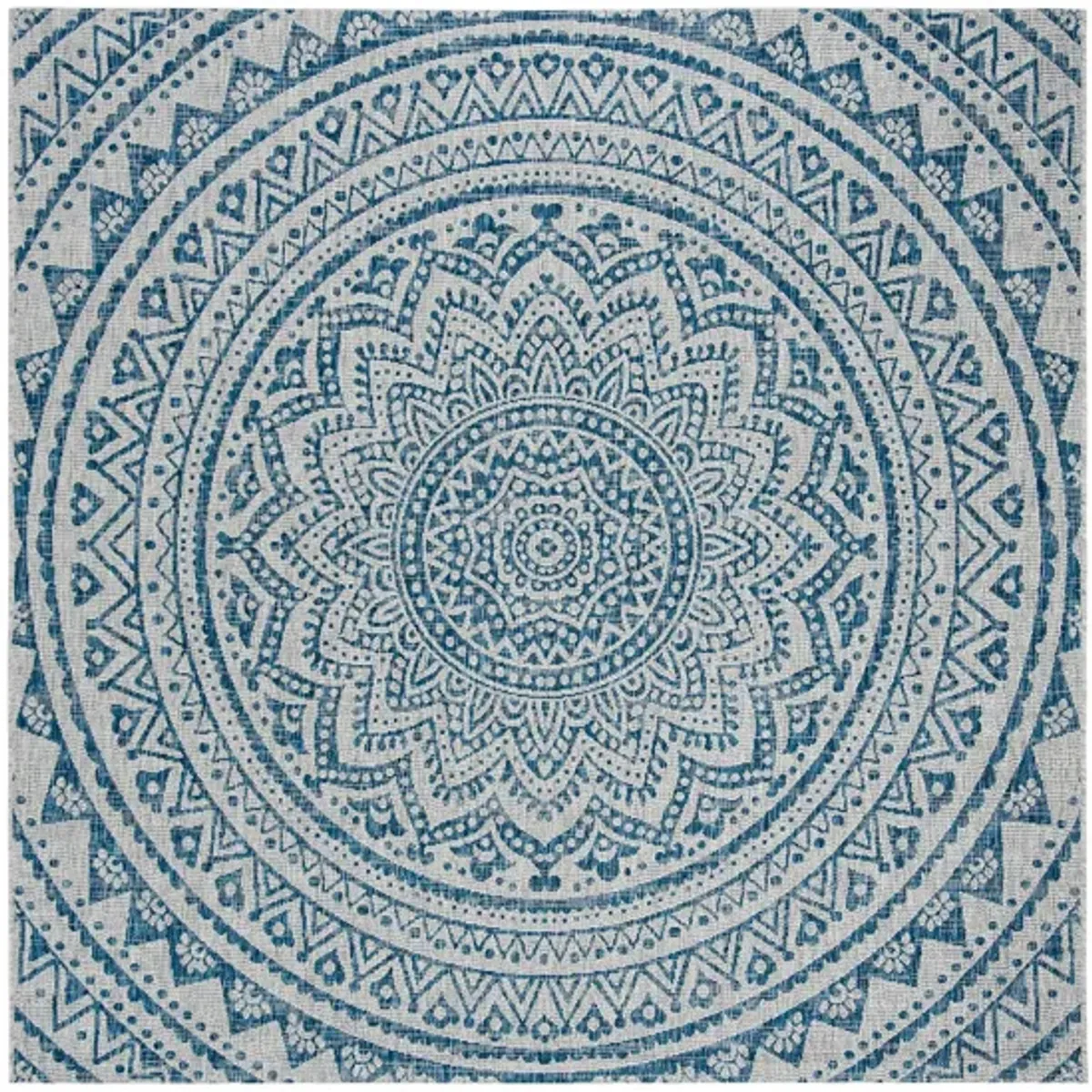 Courtyard Mandala Indoor/Outdoor Area Rug