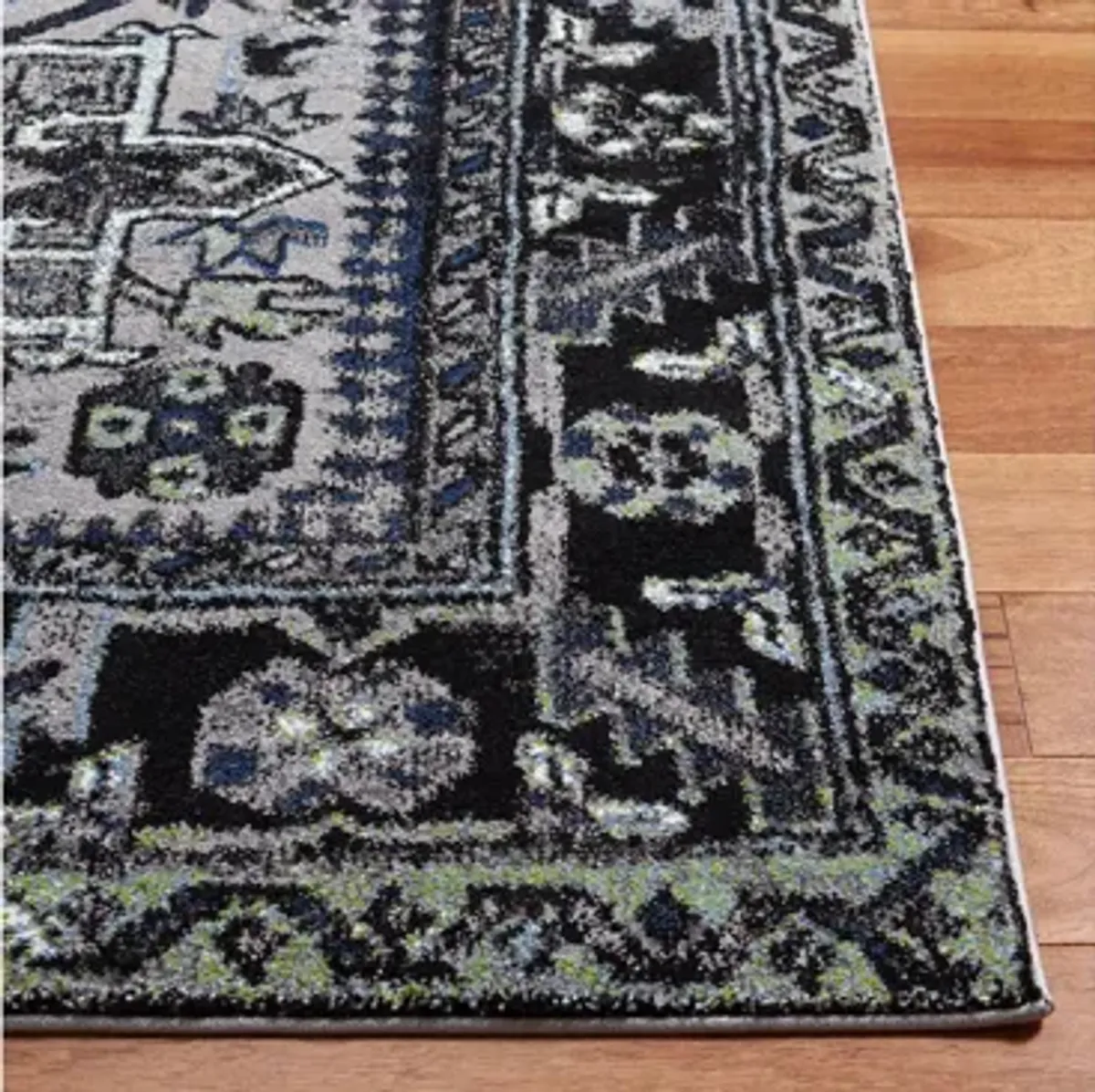 Darius Light Grey Runner Rug