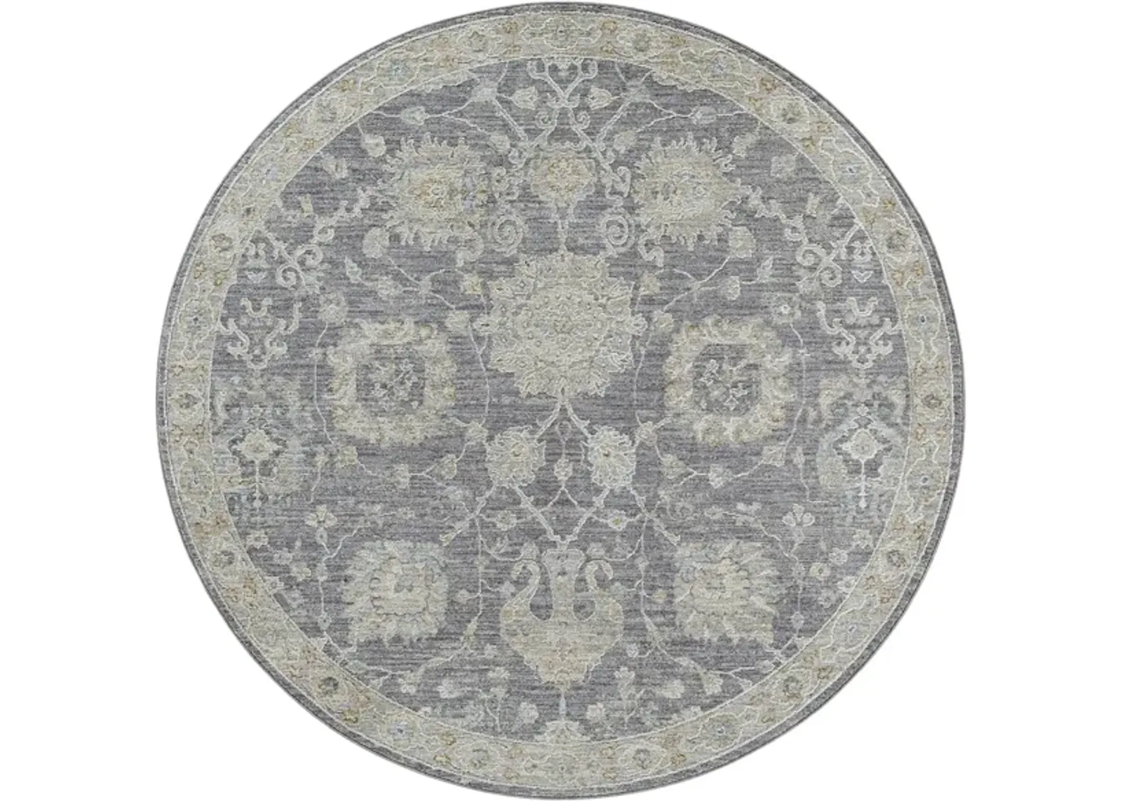 Avant Garde Area Rug in Medium Gray, Charcoal, Light Gray, Beige, Tan, Denim, Camel by Surya