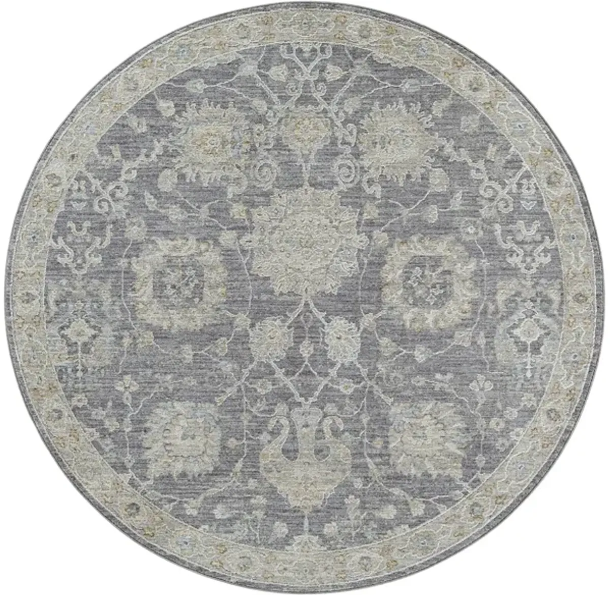 Avant Garde Area Rug in Medium Gray, Charcoal, Light Gray, Beige, Tan, Denim, Camel by Surya