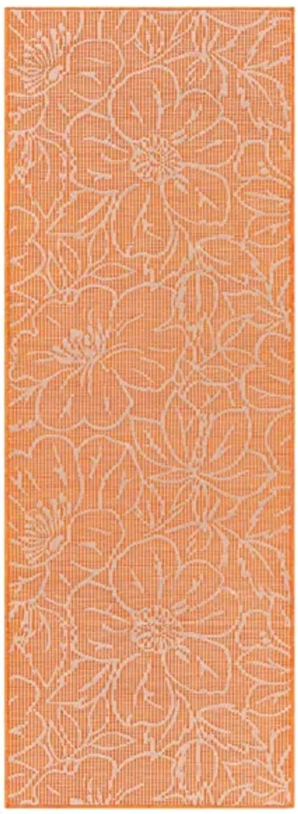 Pasadena Floral Indoor/Outdoor Runner Rug