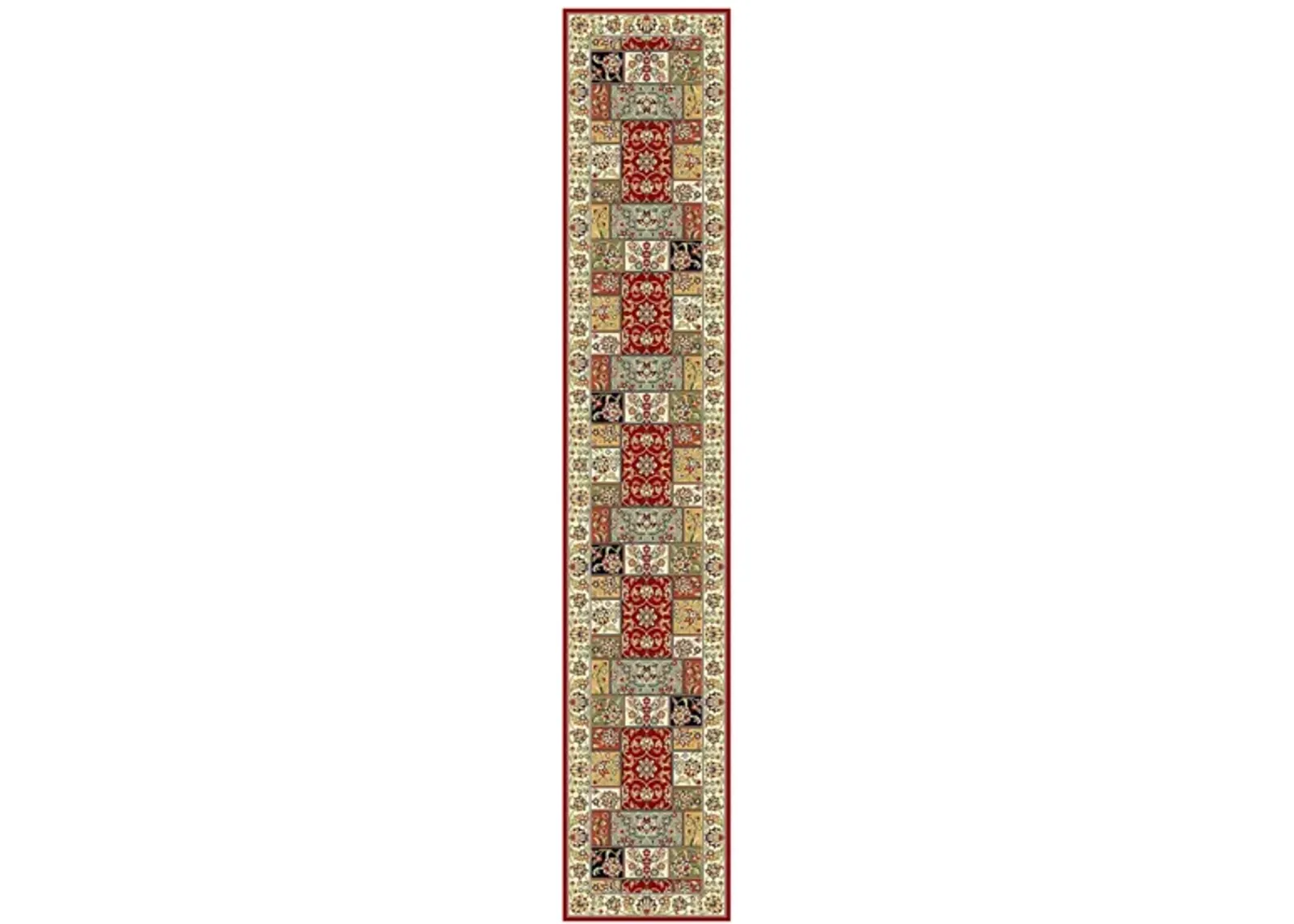 Marchwood Runner Rug in Multi / Ivory by Safavieh