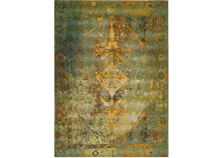 Liora Manne Marina Kermin Indoor/Outdoor Area Rug in Green by Trans-Ocean Import Co Inc