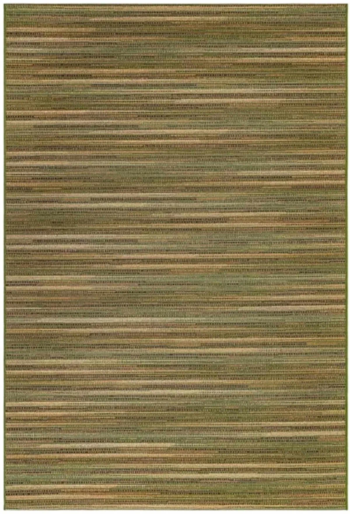 Liora Manne Marina Stripes Indoor/Outdoor Area Rug in Green by Trans-Ocean Import Co Inc