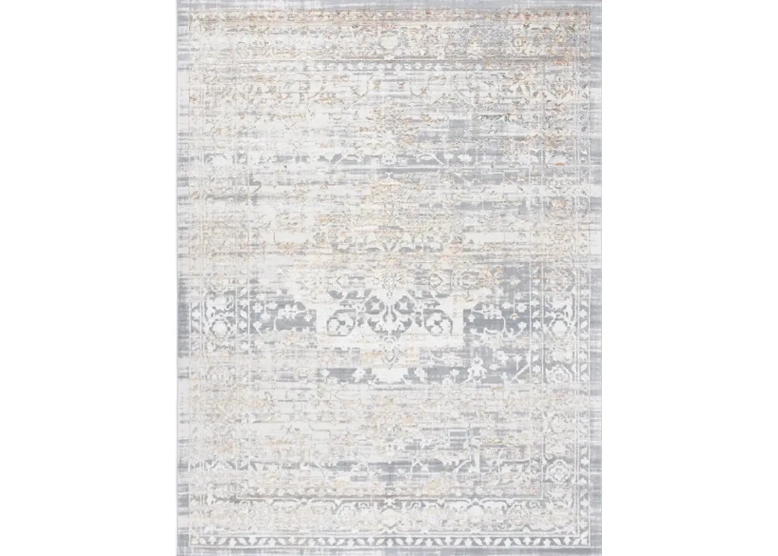 Orchard VII Rug in Gray & Gold by Safavieh