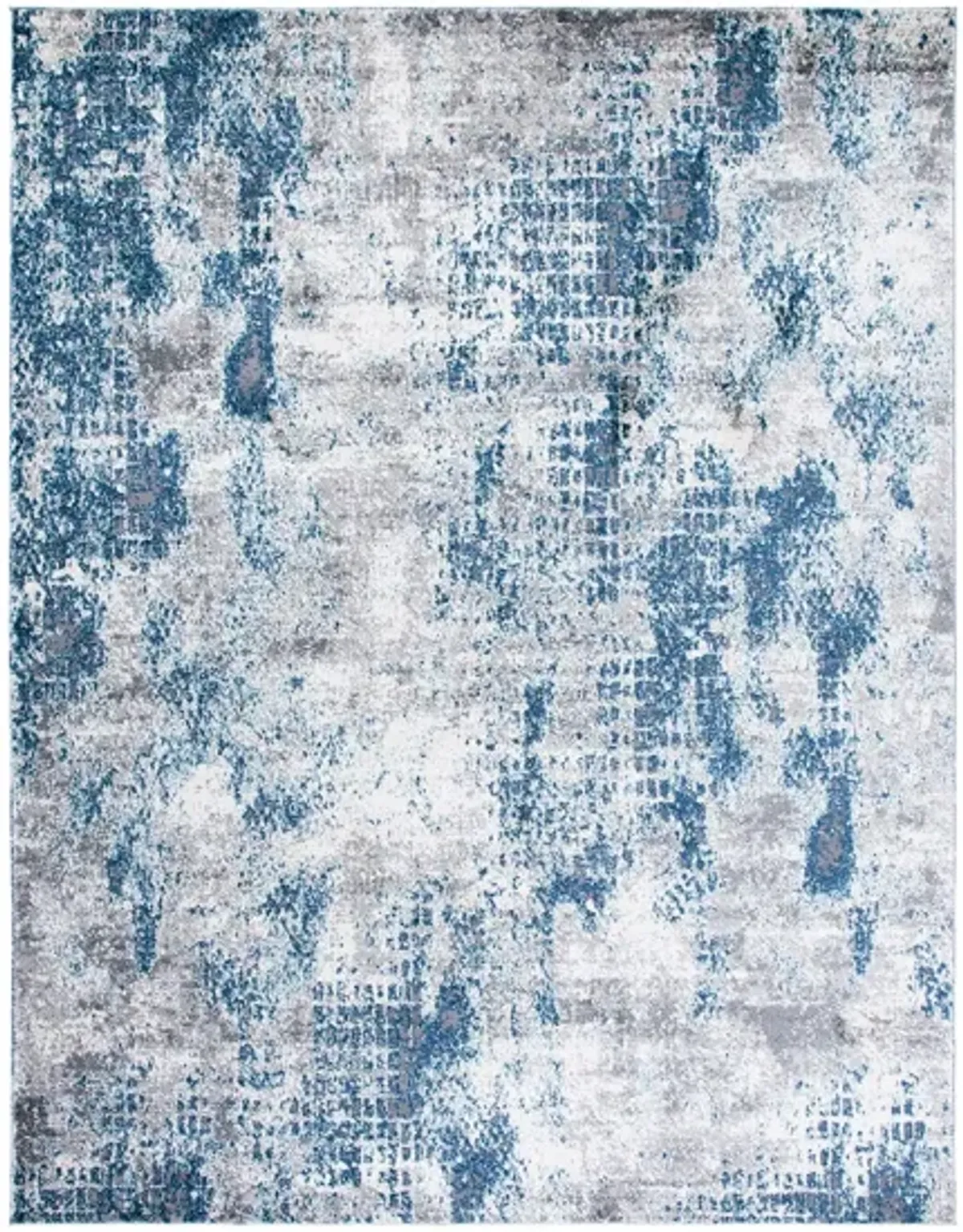 Aston Area Rug in Navy & Gray by Safavieh