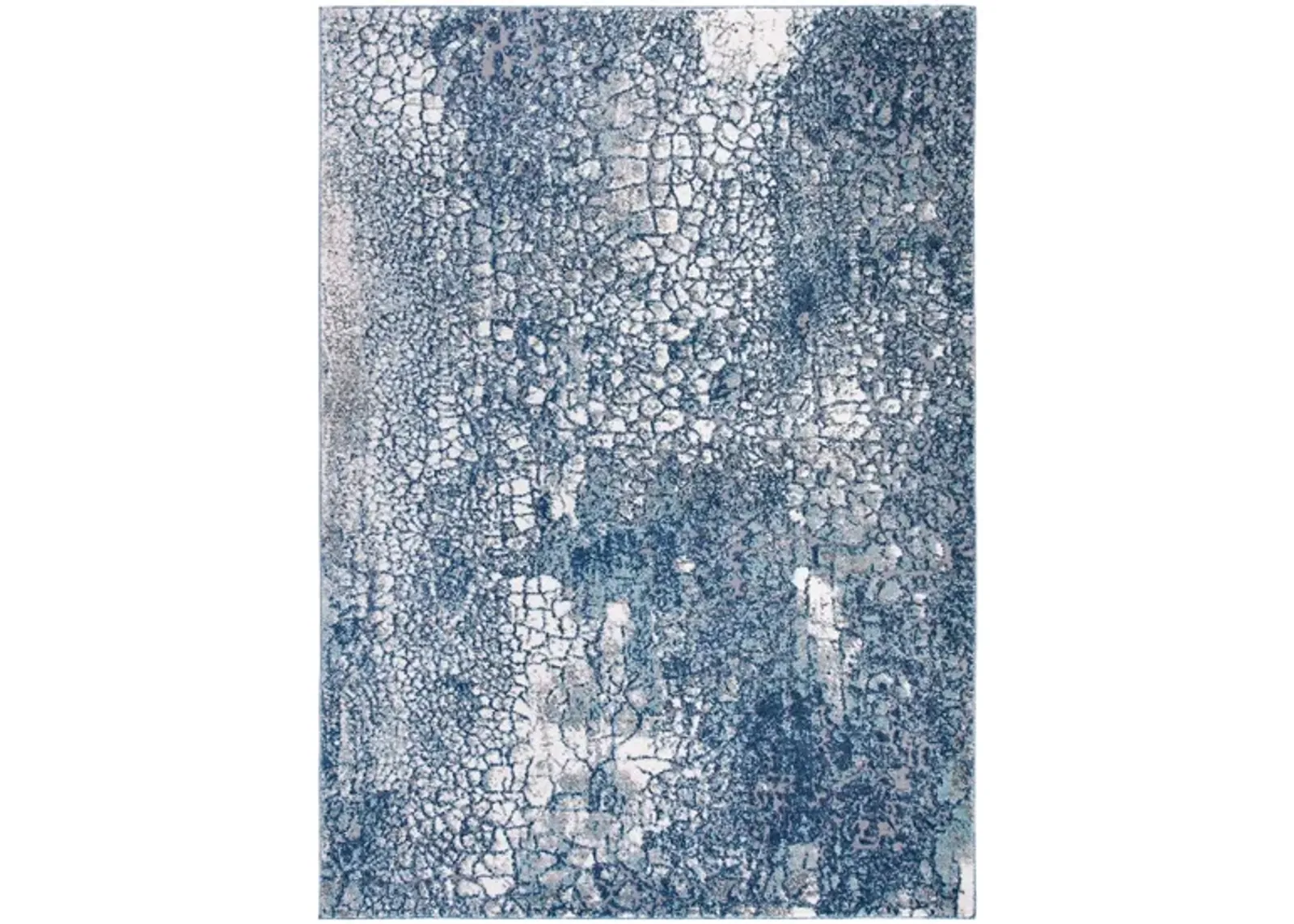 Handsworth Wood Area Rug in Navy & Gray by Safavieh