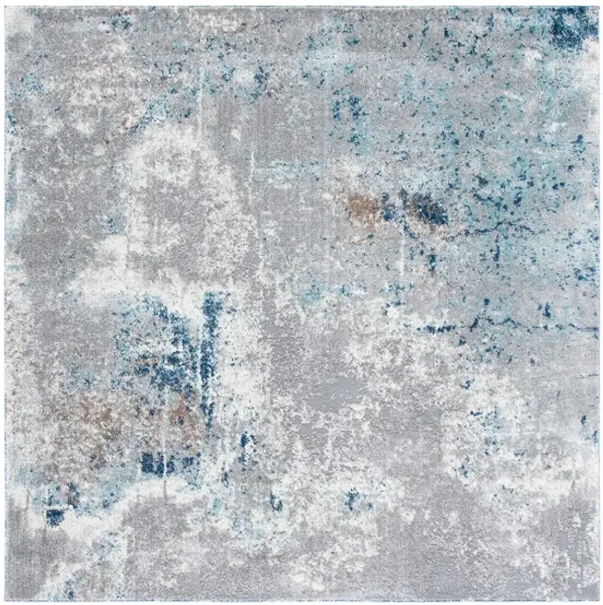 Osbourne Area Rug in Gray & Blue by Safavieh