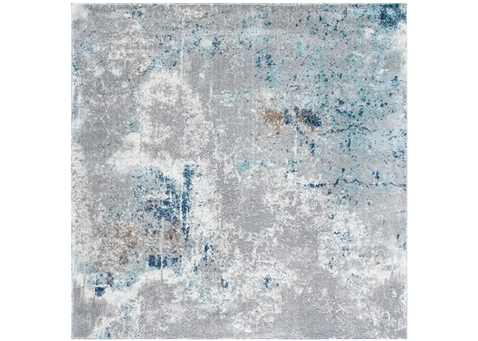 Osbourne Area Rug in Gray & Blue by Safavieh