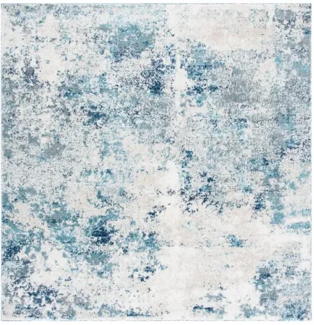 Iommi Area Rug in Ivory & Blue by Safavieh