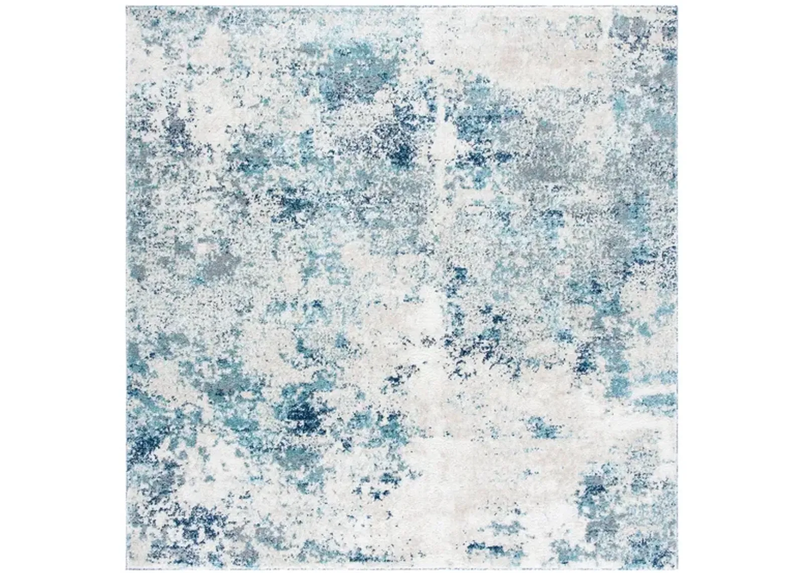 Iommi Area Rug in Ivory & Blue by Safavieh