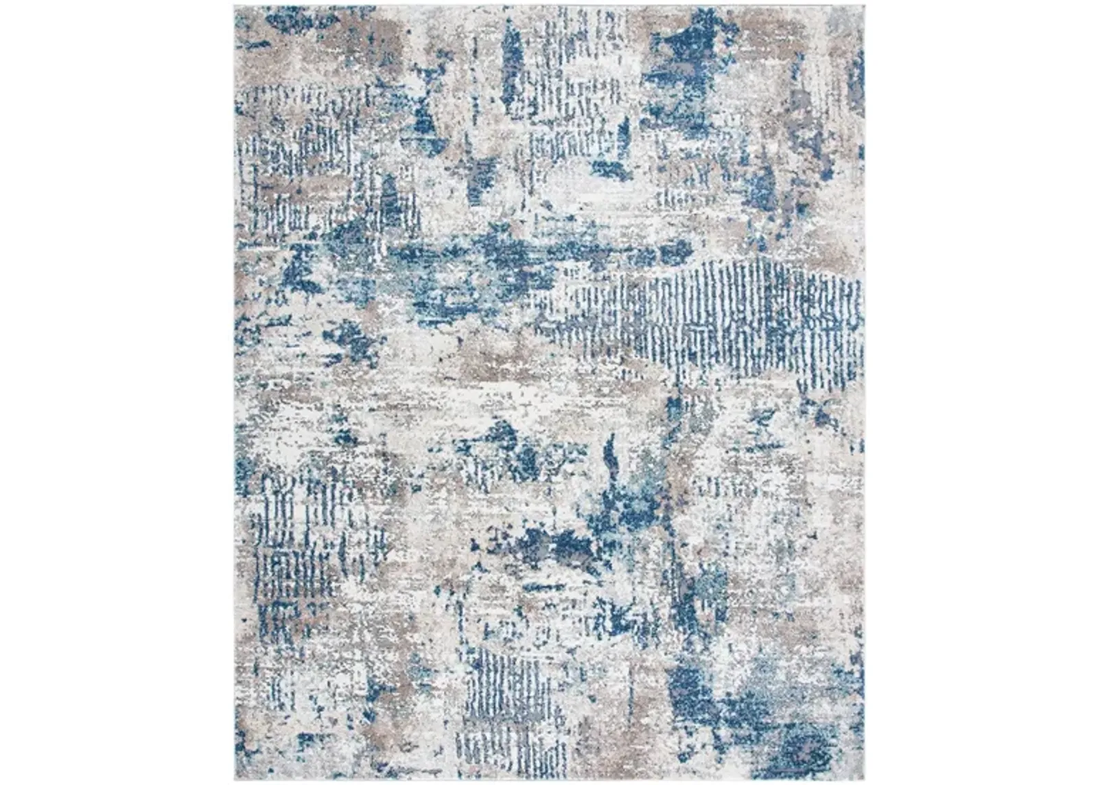 Butler Area Rug in Gray & Navy by Safavieh