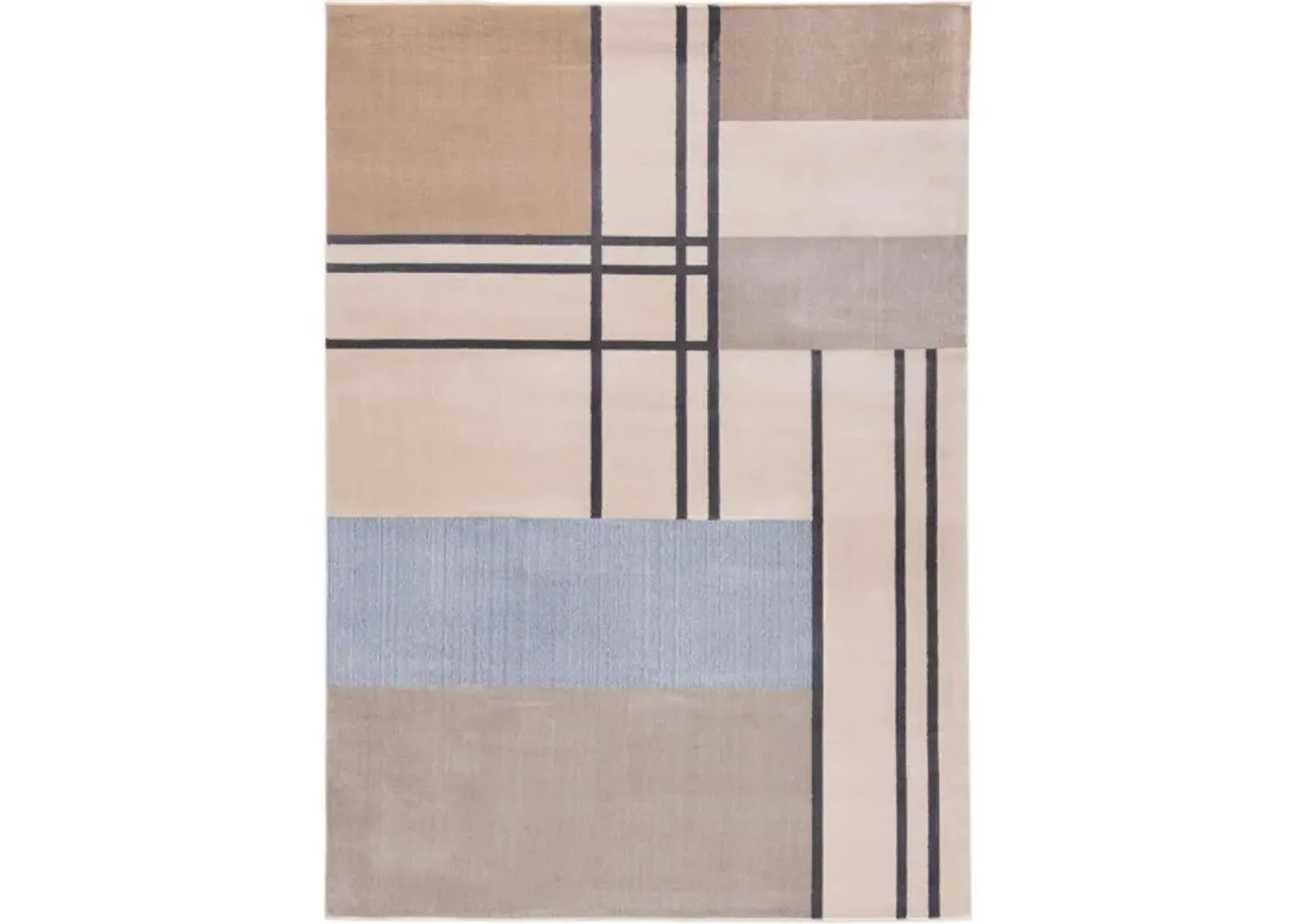 Orianthi Area Rug in Ivory/Taupe by Safavieh