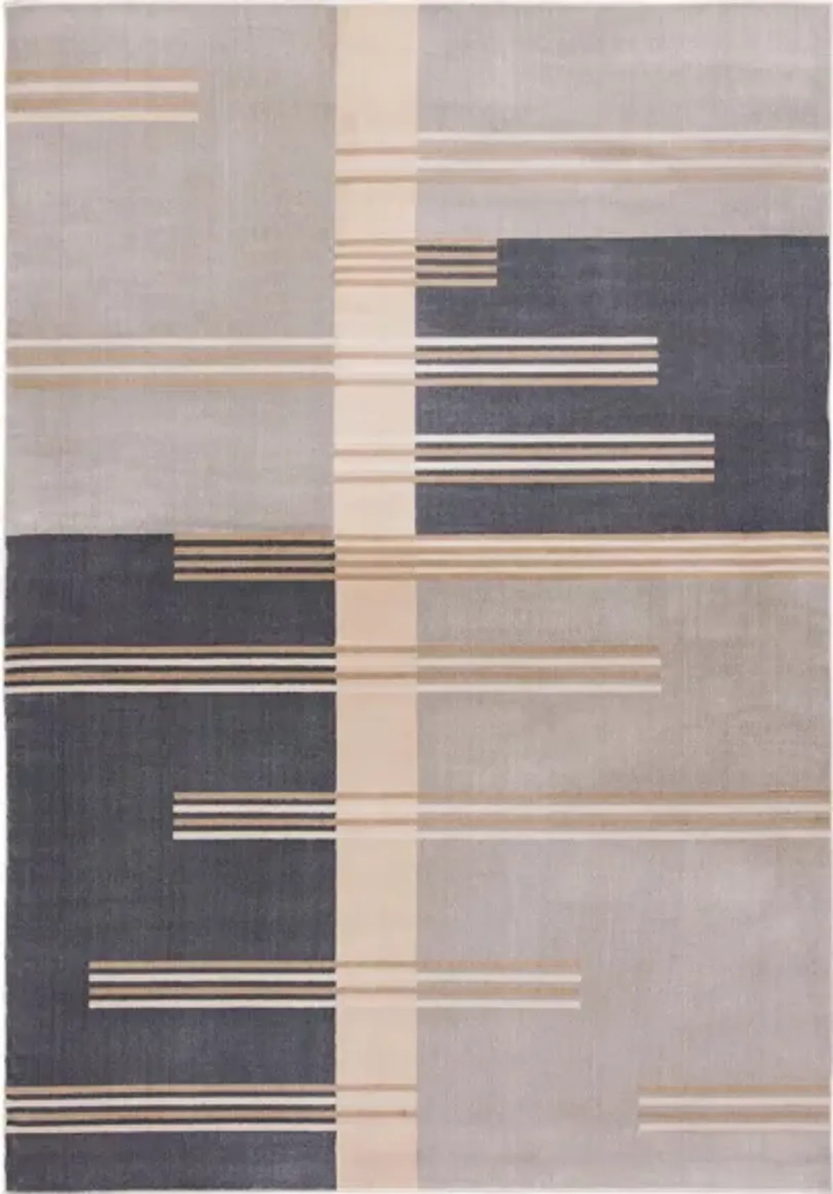 Ogner Area Rug in Gray/Charcoal by Safavieh