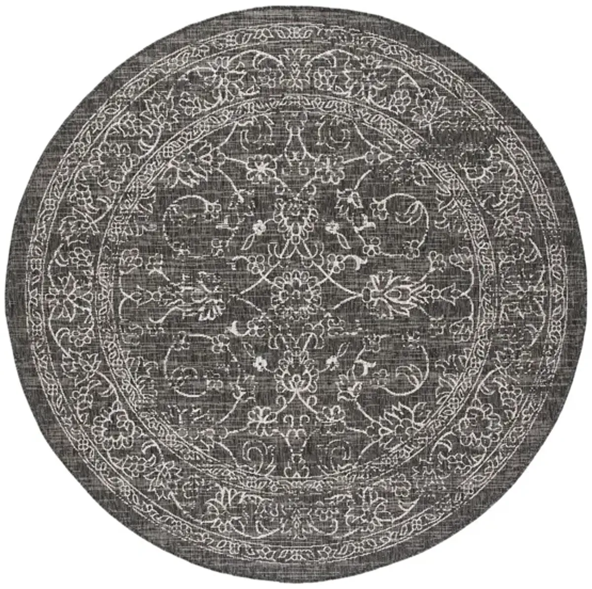 Courtyard Pacific Indoor/Outdoor Area Rug Round