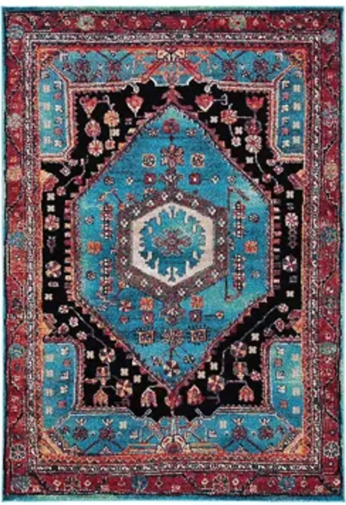 Hamadan Area Rug Square