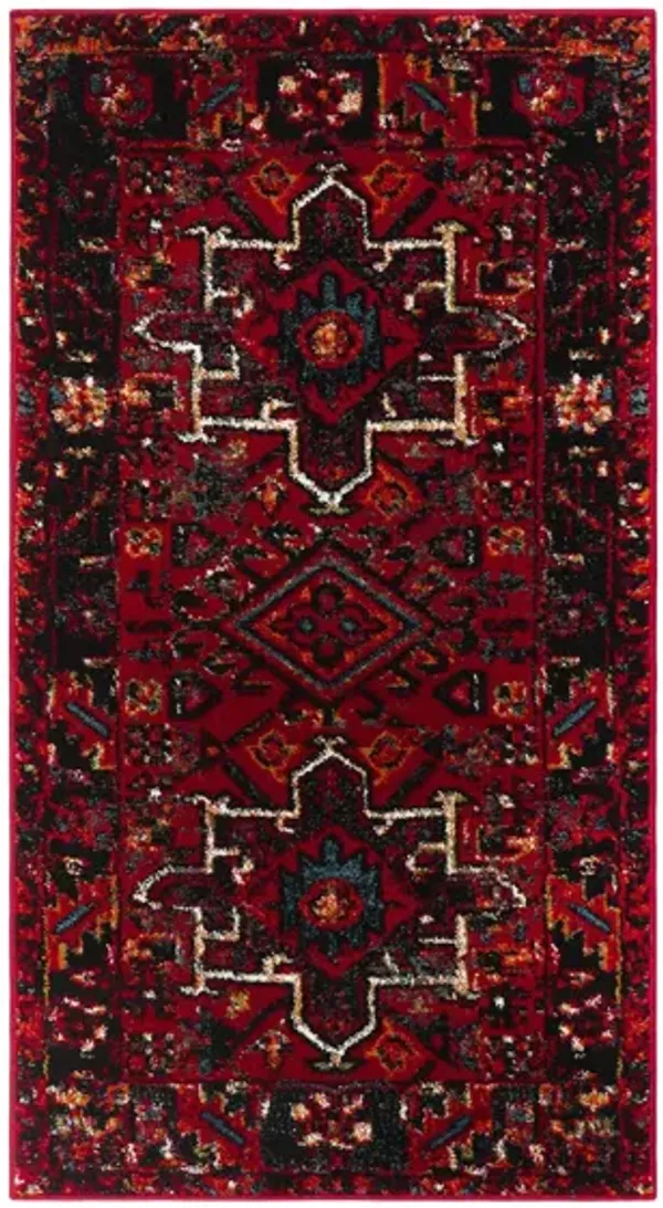 Darius Red Runner Rug