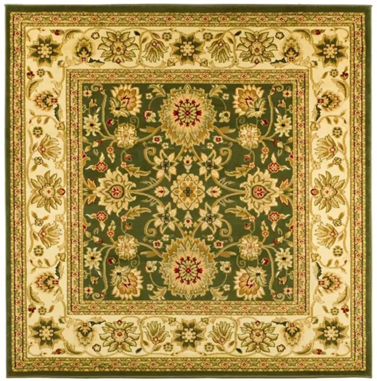 Lyndhurst Area Rug in Sage / Ivory by Safavieh